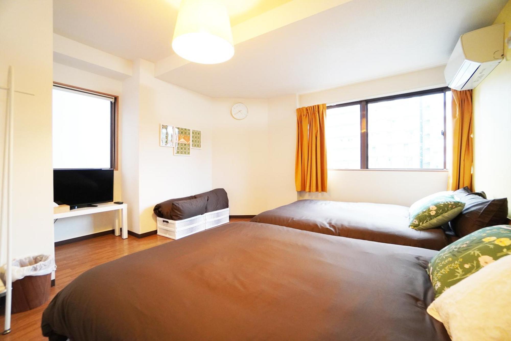 Ferienwohnung Akimi Building Ōsaka Exterior foto