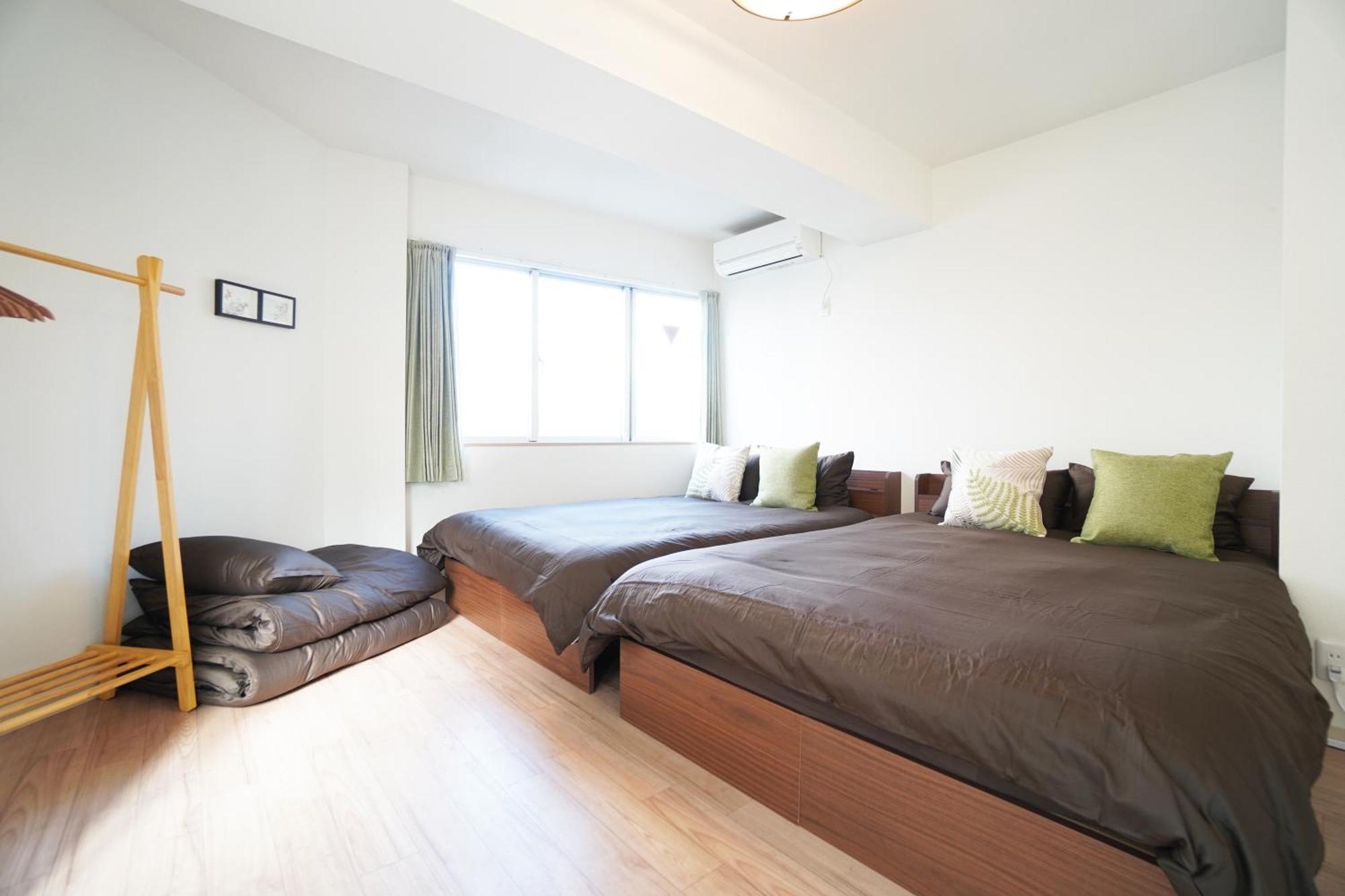Ferienwohnung Akimi Building Ōsaka Exterior foto