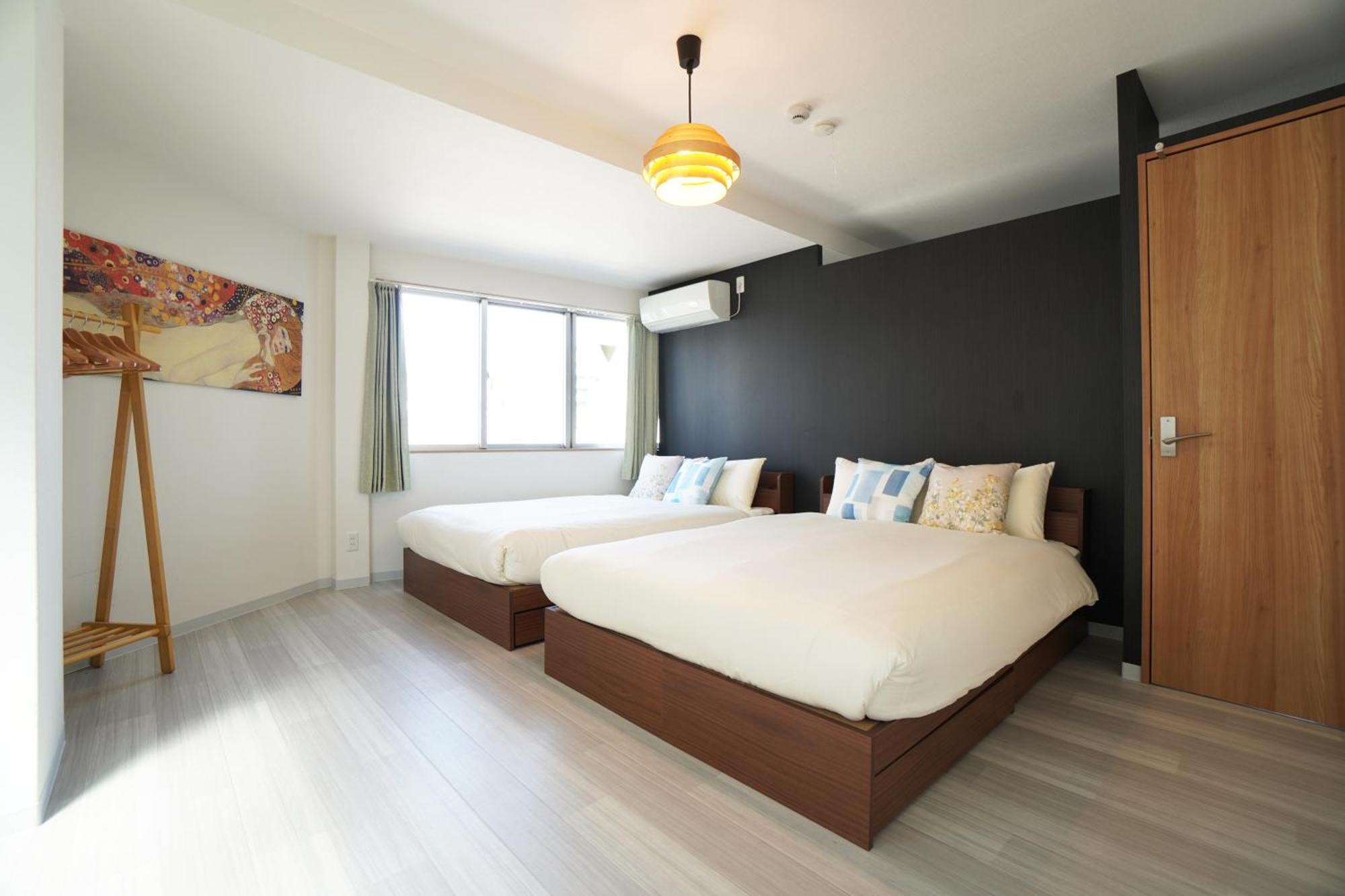 Ferienwohnung Akimi Building Ōsaka Exterior foto